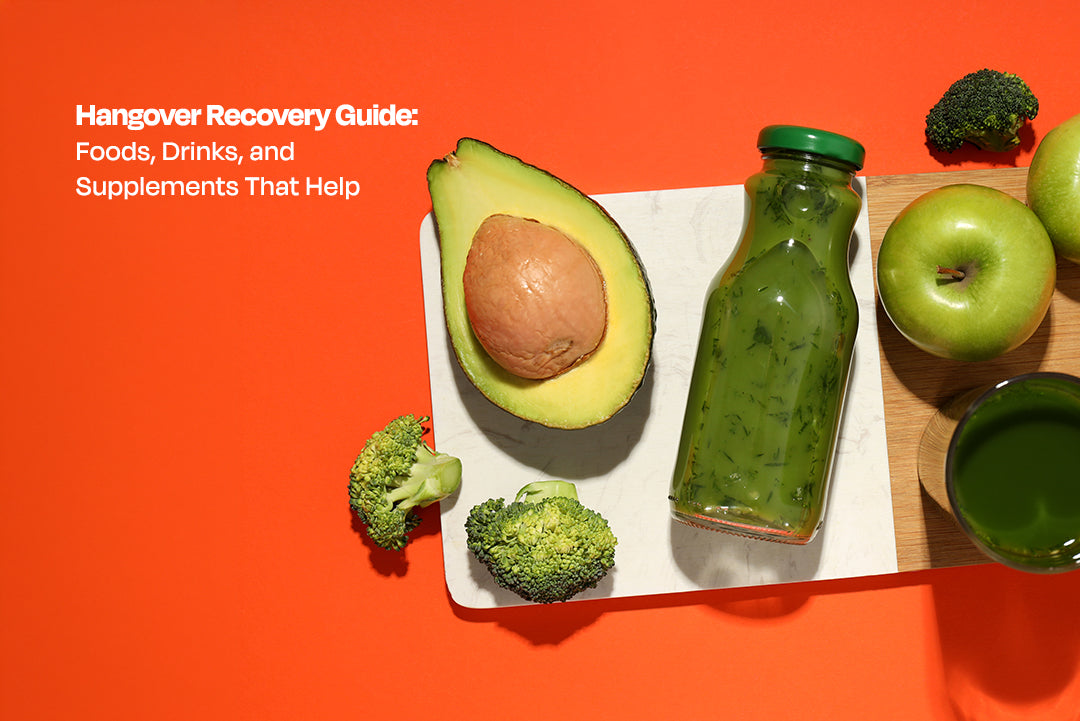 hangover recovery food, drinks and supplements