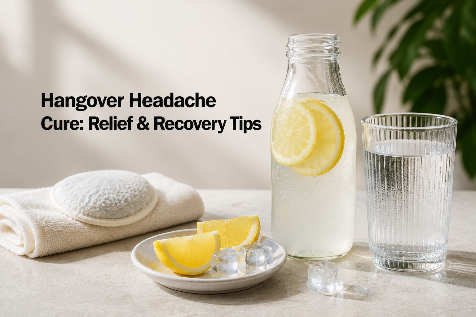hangover headache cure