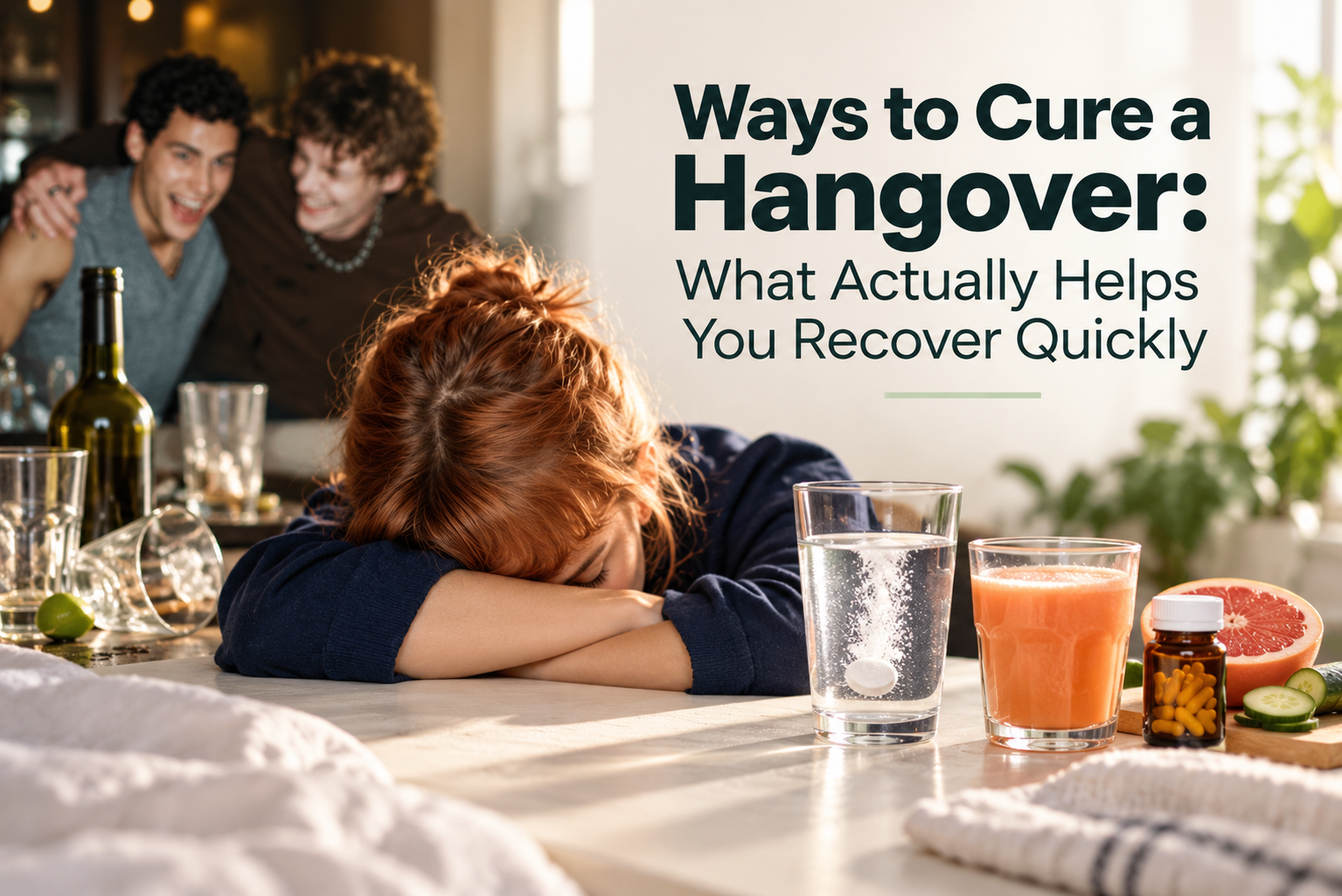 ways to cure a hangover